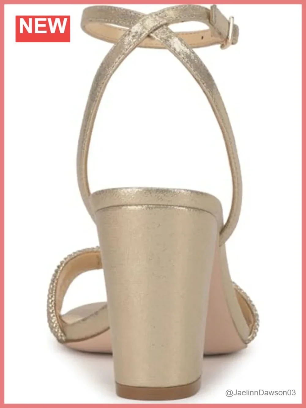 Women's Heeled Sandals Block Heel Ankle Strap Open Toe Platform Polyester